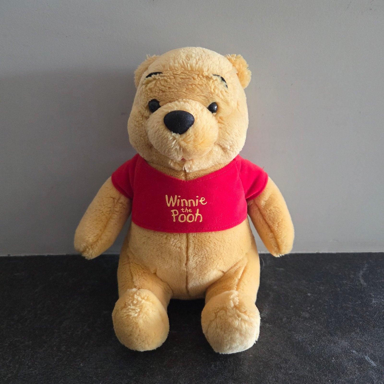Winnie the Pooh knuffel (23 cm), Disney, Ophalen of Verzenden, Beer, Middelgroot (20 tot 80 cm)