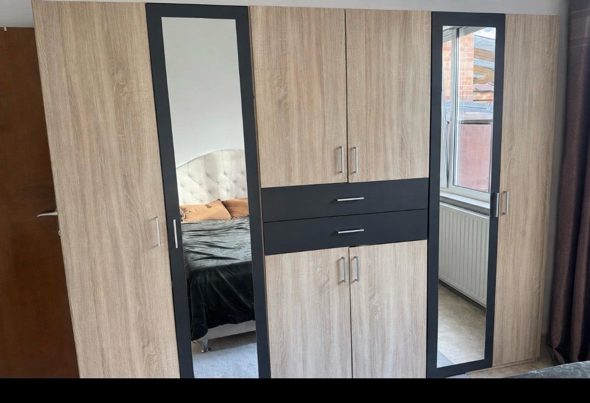 Klerenkast, Huis en Inrichting, Slaapkamer | Complete slaapkamers, Ophalen, Gebruikt