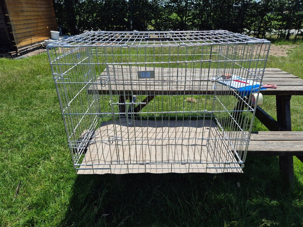 Bench 88 x 60 x 65 Geel, Putte, Brussel, Dieren en Toebehoren, Ophalen of Verzenden, Gebruikt