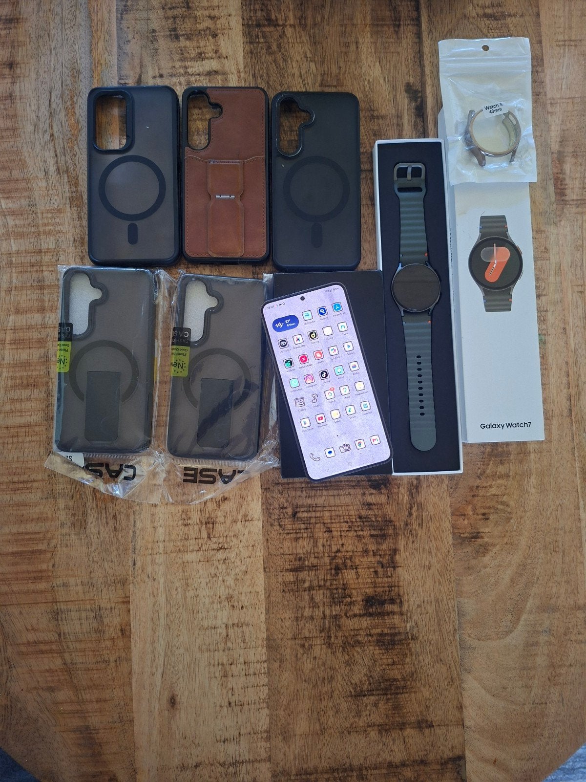 Samsung Galaxy S24 5G (256GB) + Galaxy Watch 7 (40mm), Enlèvement