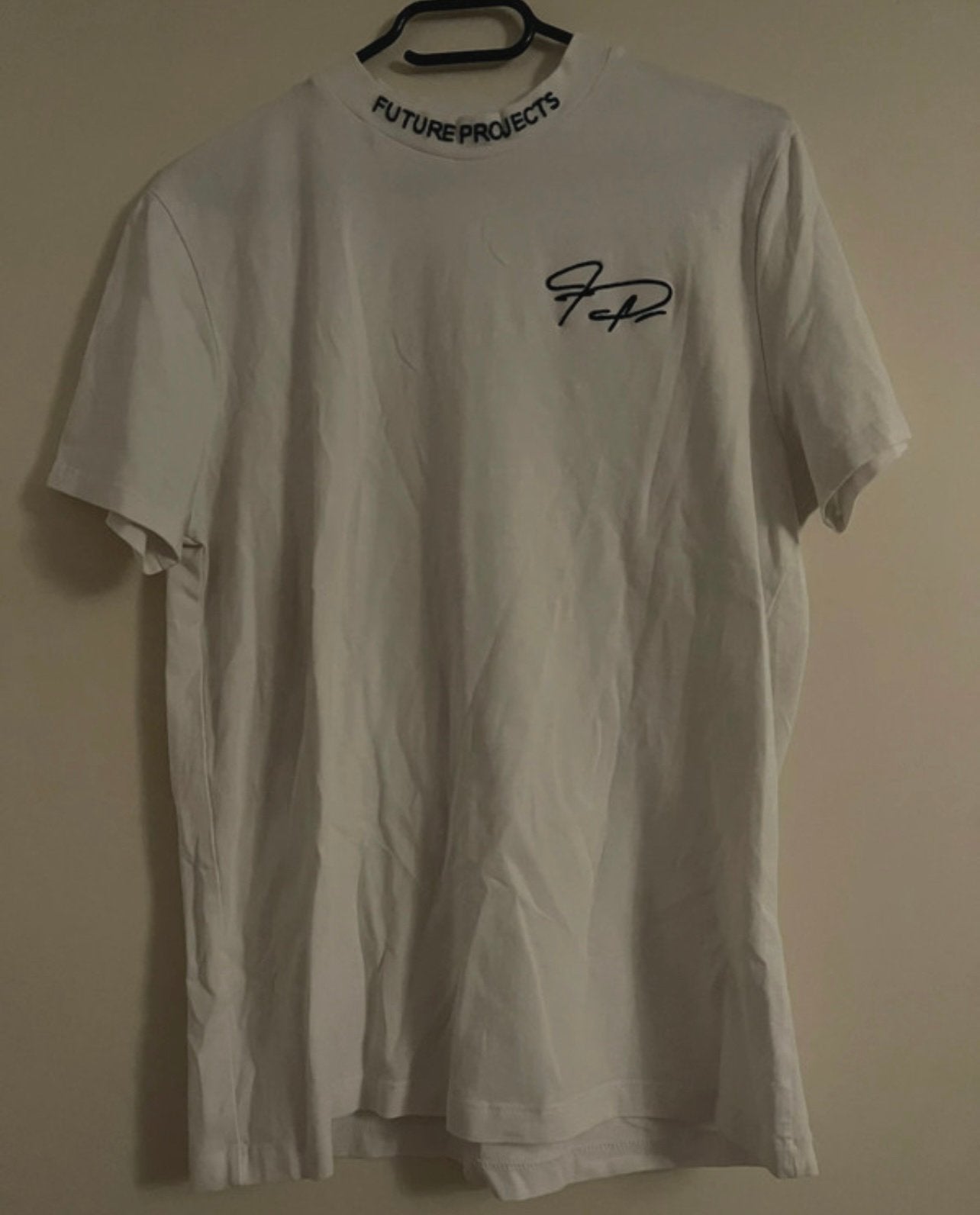 Wit t - shirt, Kleding | Heren, Verzenden, Zo goed als nieuw, Maat 46 (S) of kleiner, Wit