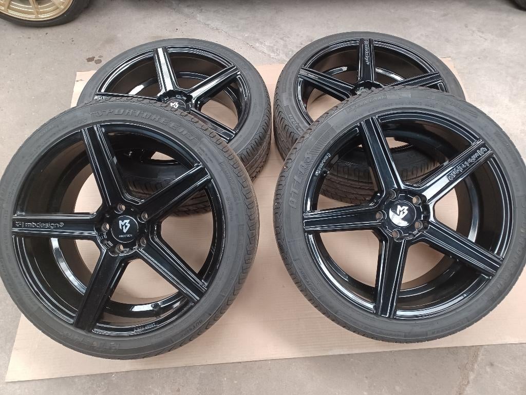 MB Design Velgen 19inch 5x112, Pneus et Jantes, Véhicule de tourisme, Pneus été, 19 pouces