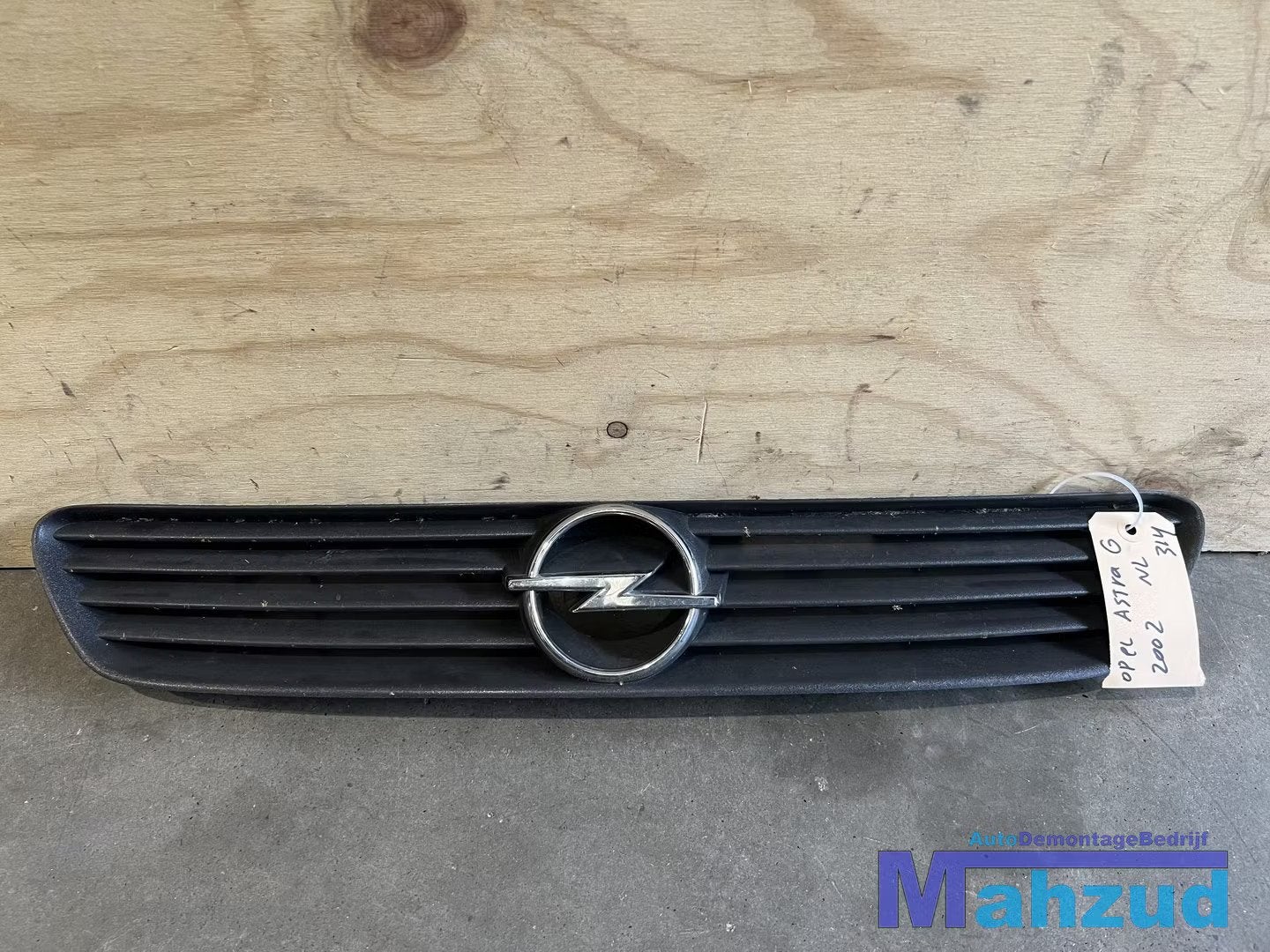 OPEL ASTRA G grille 1998-2004, Opel Automobile GmbH, Opel, Bahnhofsplatz 1
65423  Russelsheim am Main, DE, Kontakt@opel-infoservice.de