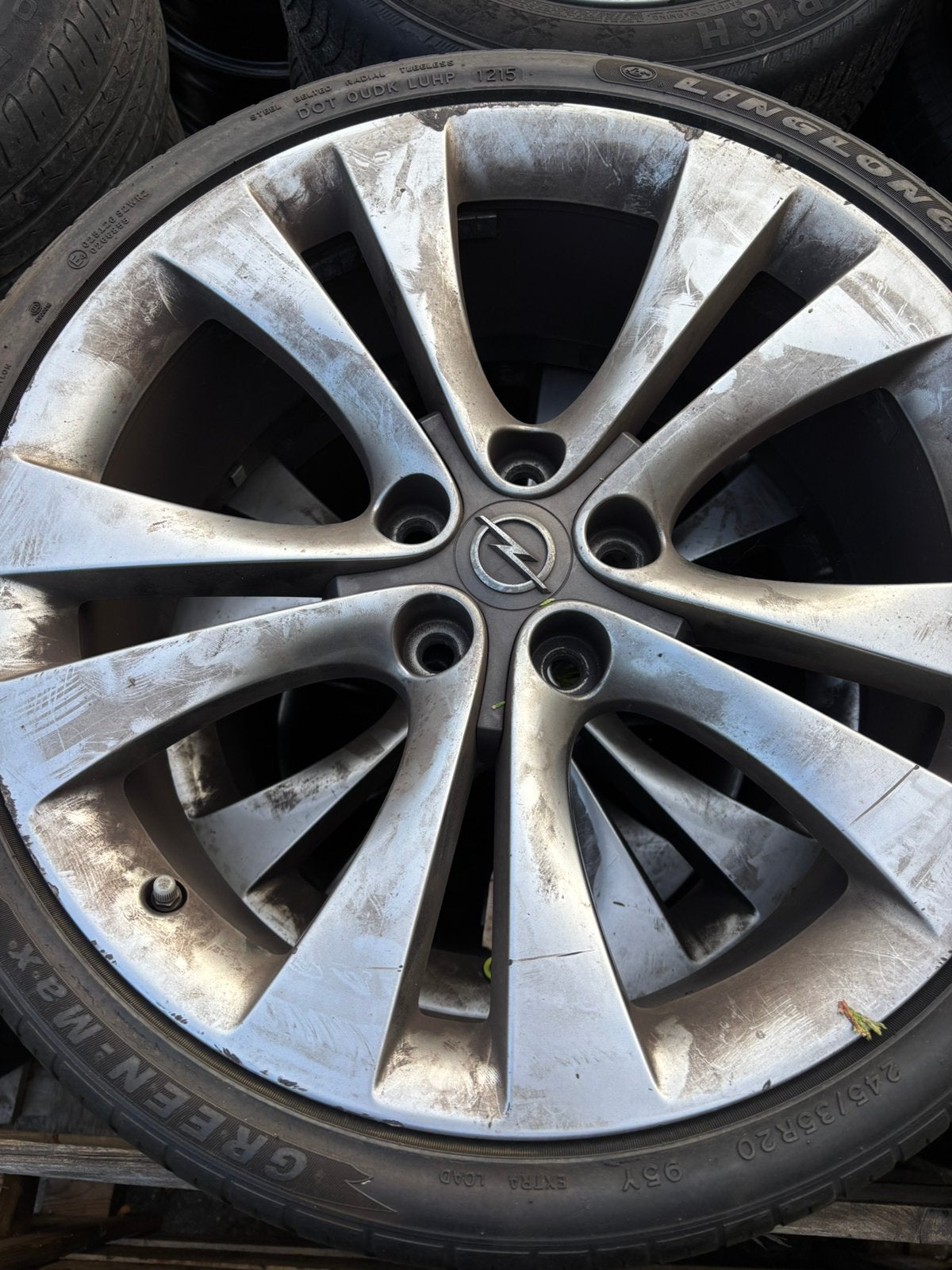 Velgen en bandan opel insignia, Auto diversen, Ophalen, Gebruikt
