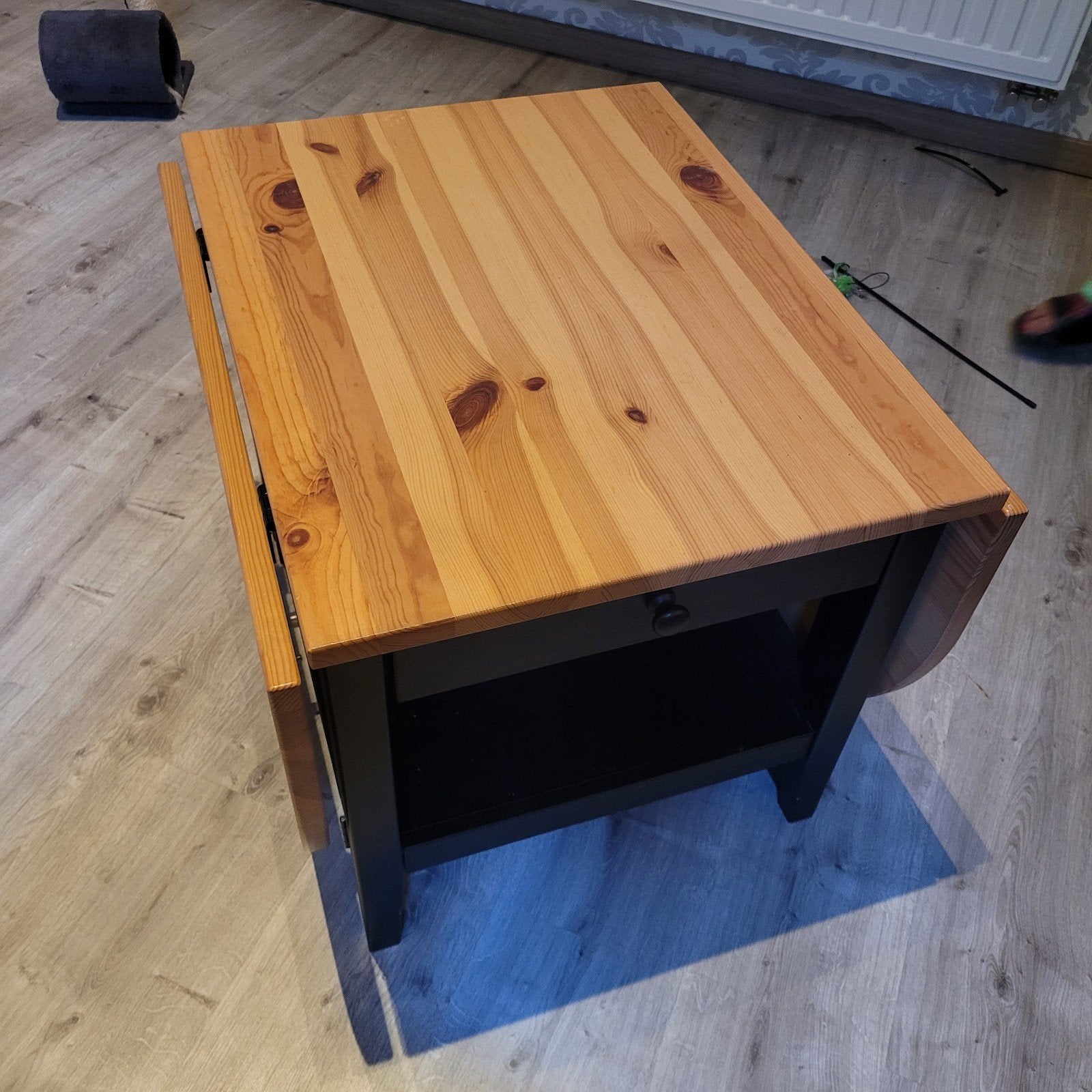 Table d appoint à rabats en bois, Maison & Meubles, Tables | Tables de salon, Enlèvement