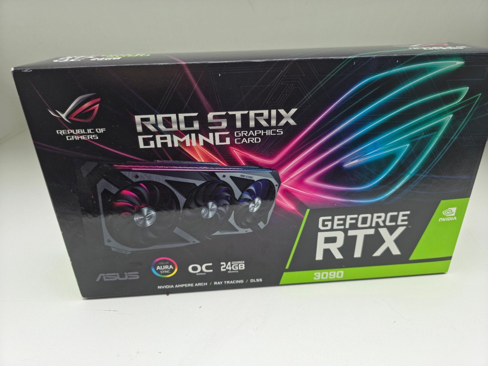 ASUS ROG Strix GeForce RTX 3090 OC Edition, Computers en Software, Videokaarten, Ophalen, Zo goed als nieuw, Nvidia