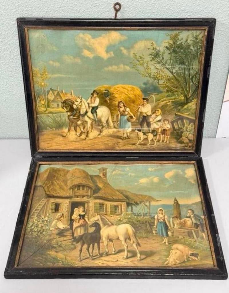 1920 FARMER 2 Boerderij FOTO Boerderij Idylle BOERDERIJ HAYD, Antiek en Kunst, Ophalen of Verzenden