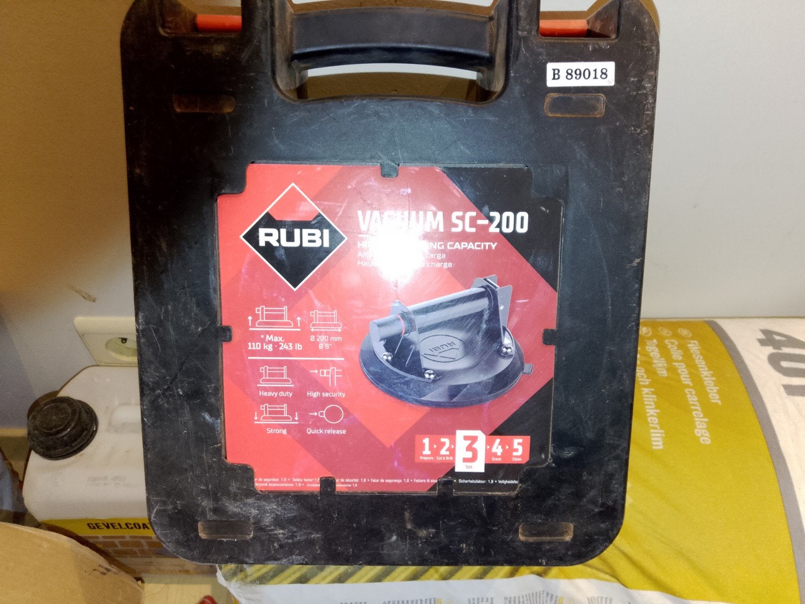 2x glas zuiger rubi, Doe-het-zelf en Bouw, Ophalen, Minder dan 80 cm, Nieuw, Glasplaat