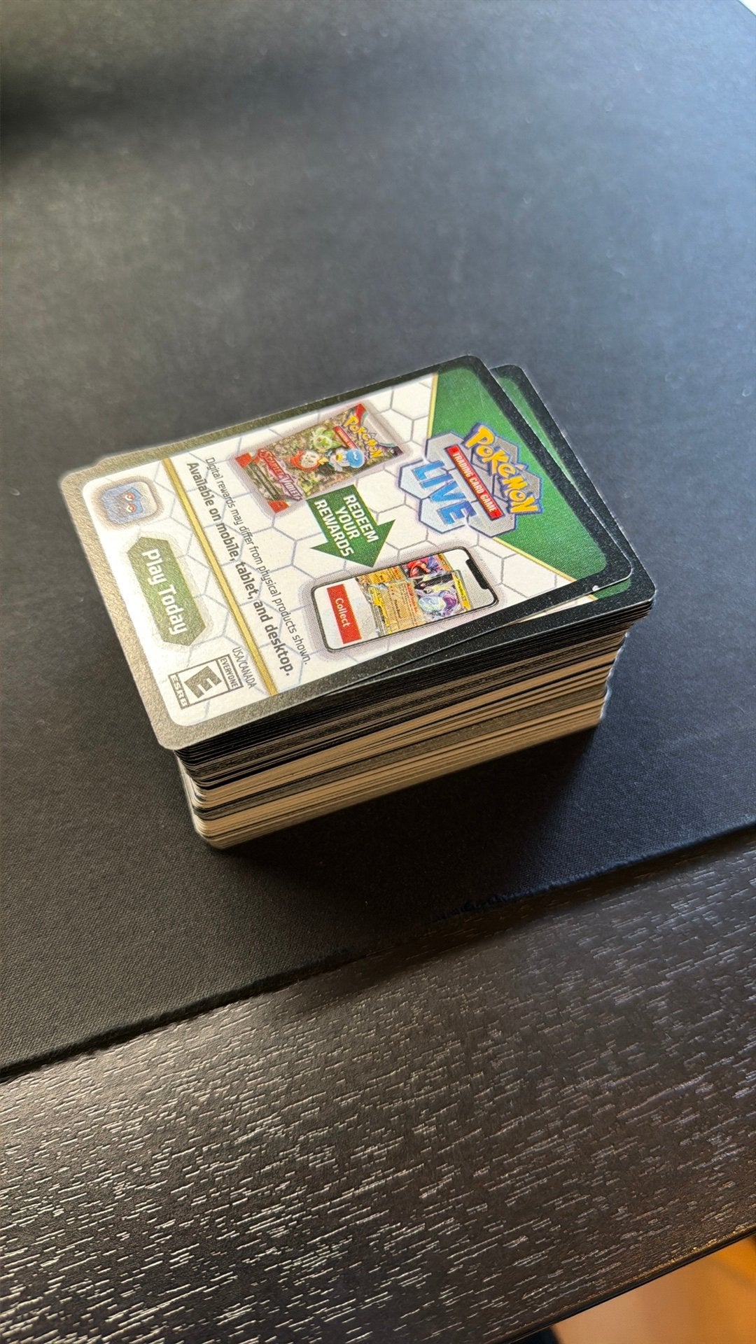 Pokemon code cards, Hobby en Vrije tijd, Ophalen, Nieuw, Meerdere kaarten