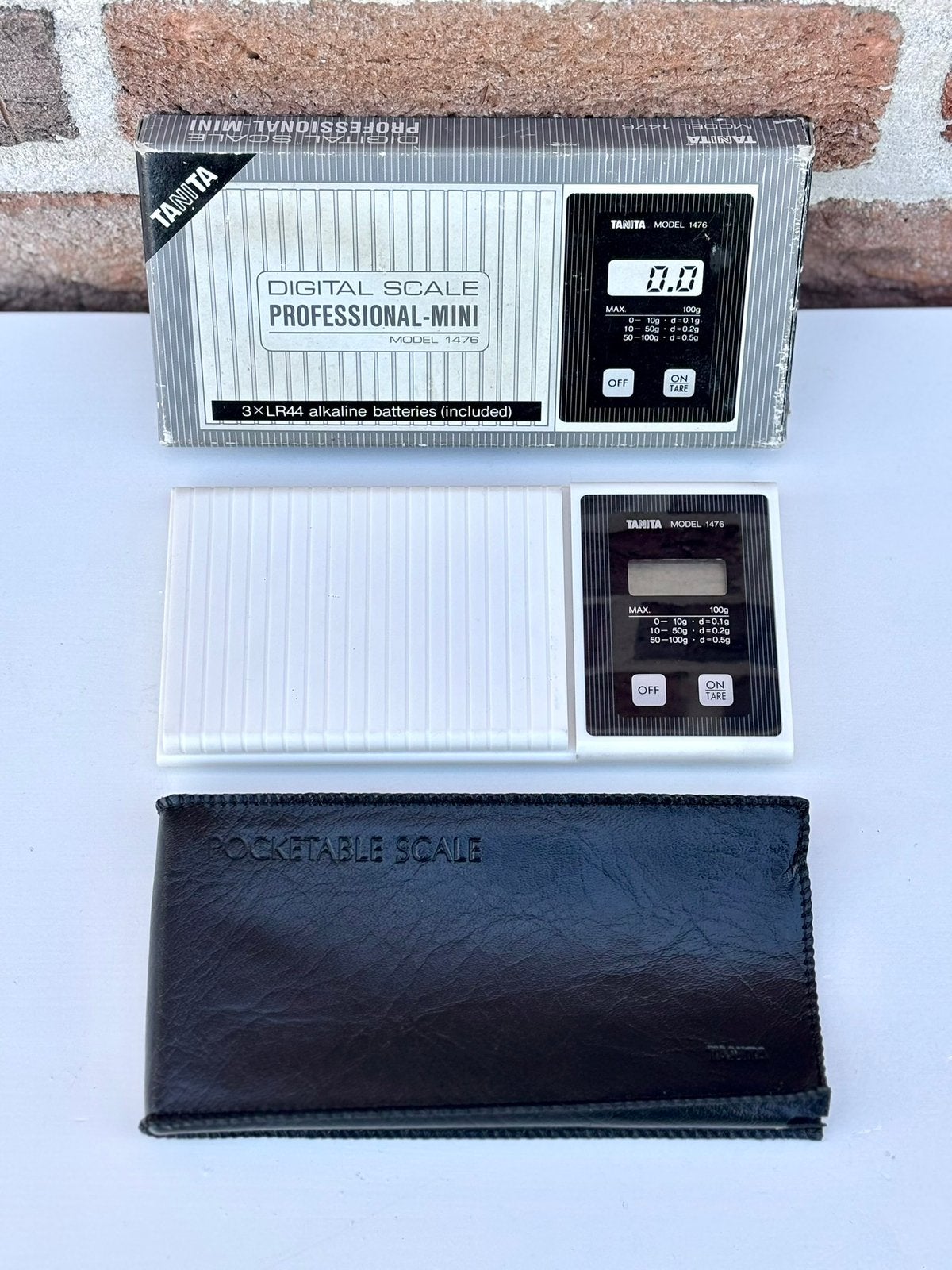 Vintage Tanita Digital Scale Professional Mini 1476, Elektronische apparatuur, Weegschalen, Zo goed als nieuw, Digitaal, Overige typen