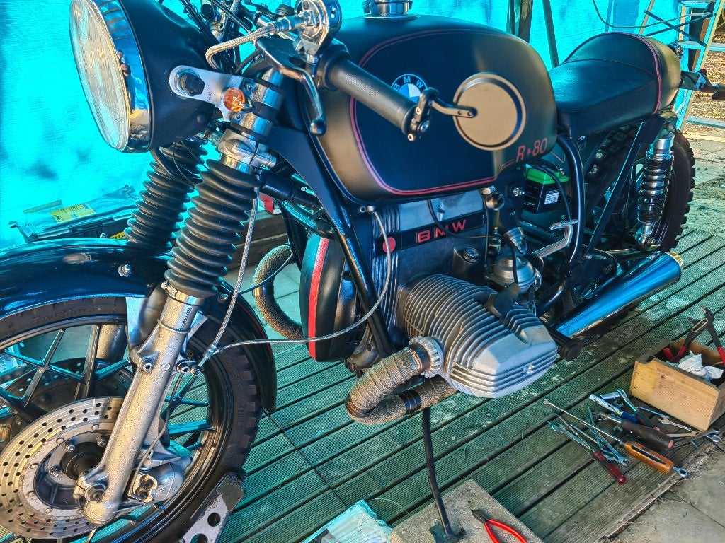 BMW BRATT CAFERACER   R 80, Ophalen of Verzenden, 2 cilinders, Meer dan 35 kW