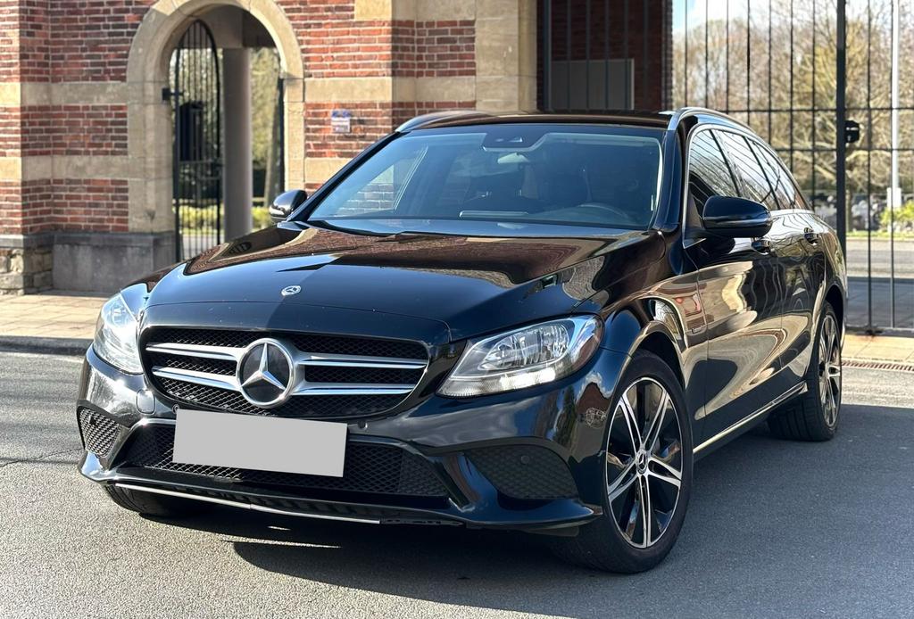 Mercedes-Benz C300de EQ-Power 2021/03 143KW, Auto's, Automaat, Stof, Zwart, Particulier