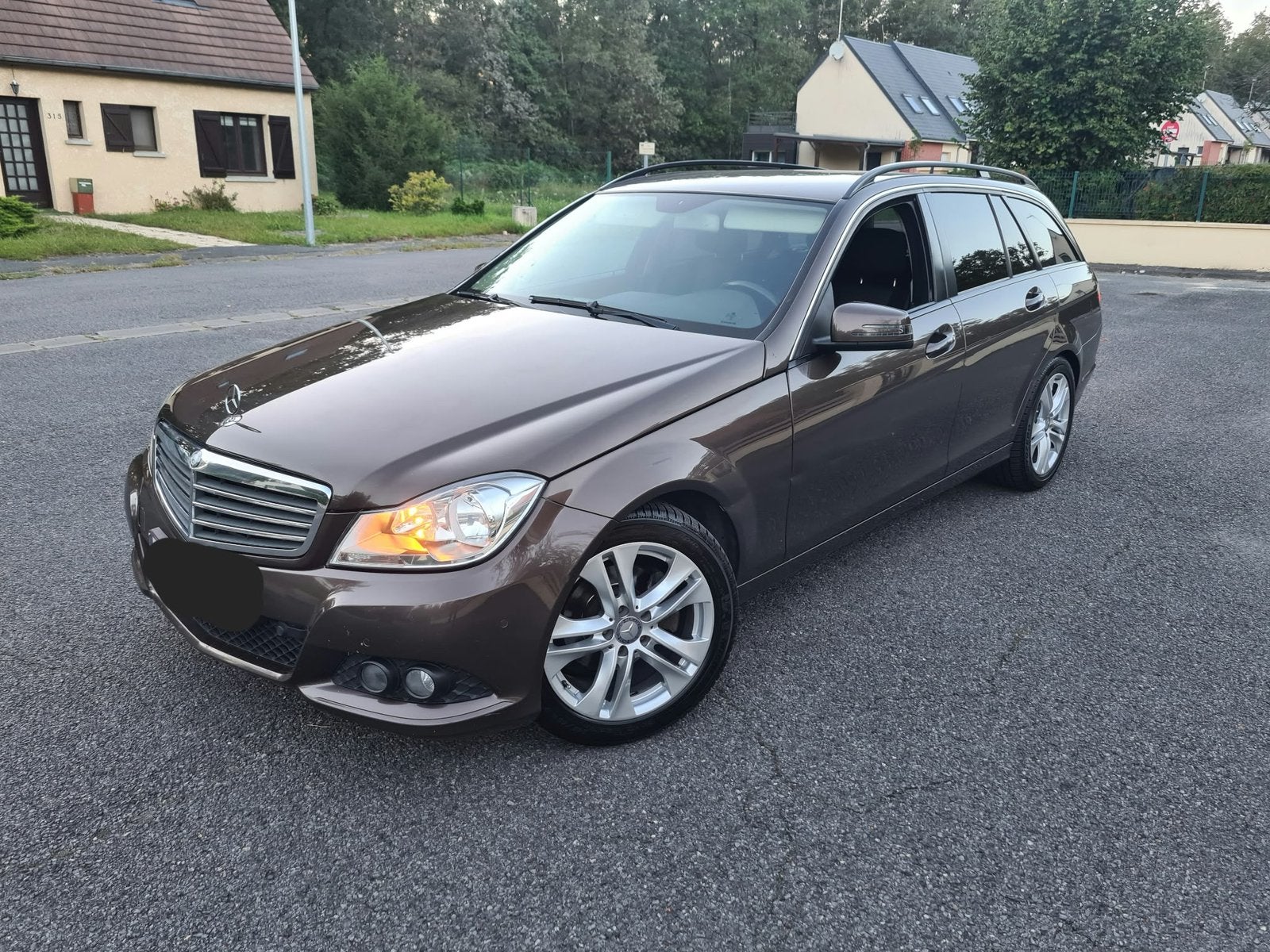 Mercedes Benz C 220 CDI, Auto's, Euro 5, Bruin, Particulier, C-Klasse