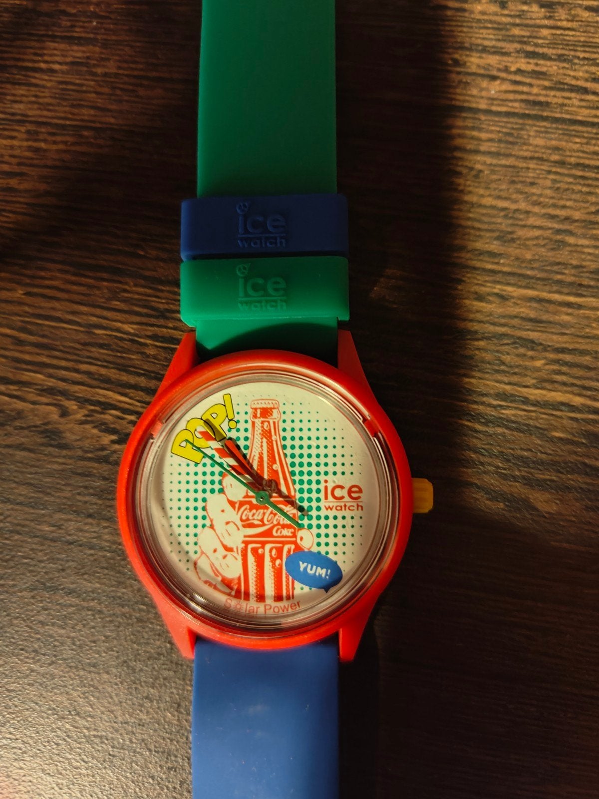 Ice-watch coca-cola collectie, Handtassen en Accessoires, Ophalen, Kunststof, Polshorloge, Swatch