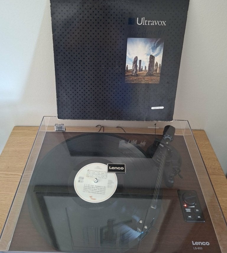 LP ULTRAVOX TE KOOP LAMENT 1984, LP, Gebruikt, Overige formaten, Electronic Rock