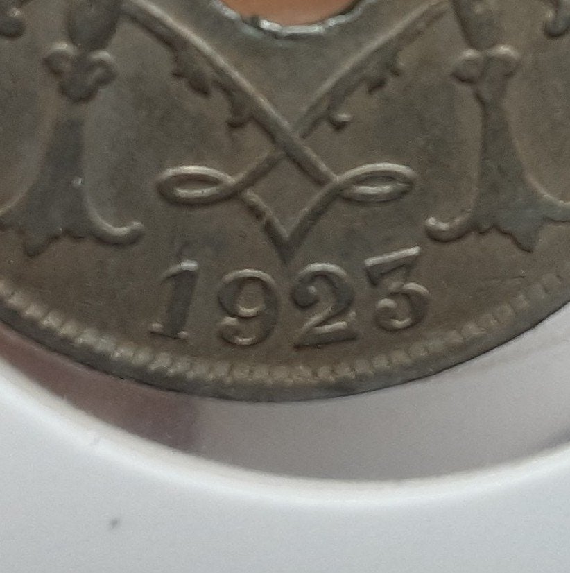 Belgique — 25 cents — 1923-Fr. (Réf 134), Timbres & Monnaies, Enlèvement ou Envoi, Métal, Monnaie en vrac