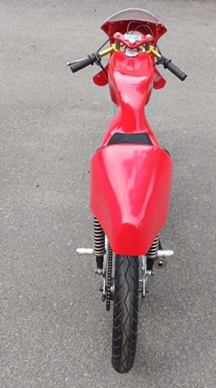 Oldtimer Brommer Cafe-Racer 50cc (MV-look), Ophalen of Verzenden, Klasse B (45 km/u), 2 versnellingen, 48 cc