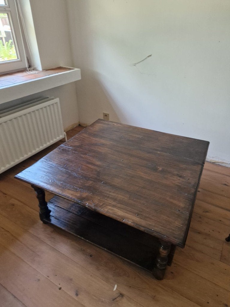 Salontafel, Ophalen, Gebruikt, 50 tot 100 cm, Vierkant