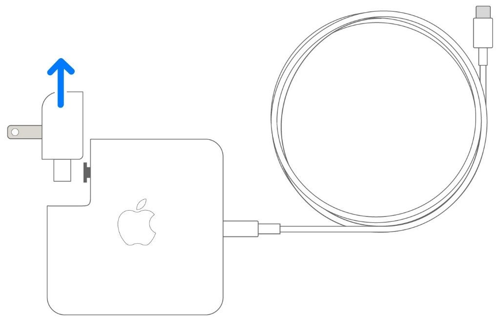 apple mac usb-c charge connector adapter, Enfants & Bébés, Enlèvement, Comme neuf