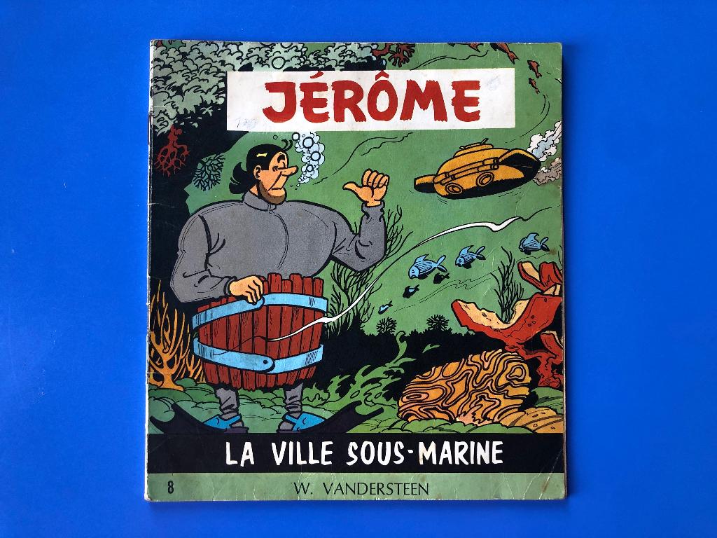 EO 1965 Jérôme 8 La ville sous-marine (Bob et Bobette), Livres, Une BD, Enlèvement, Willy Vandersteen