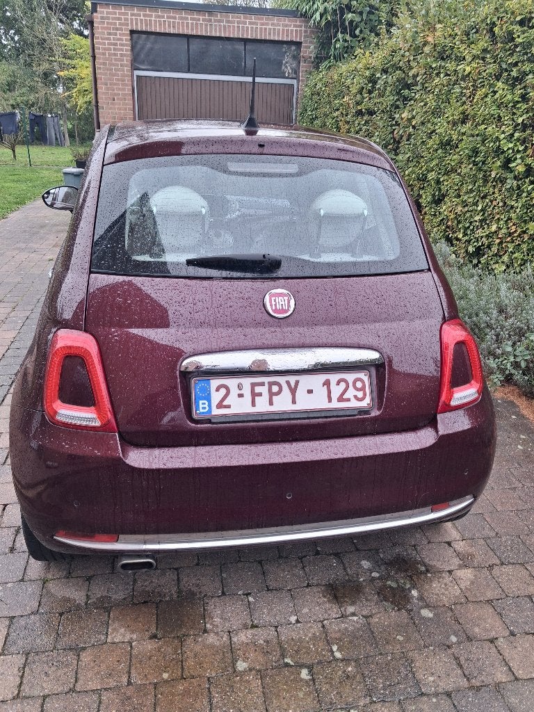 Fiat 500 met schuifdak, Auto's, Voorwielaandrijving, 110 g/km, Handgeschakeld, Particulier