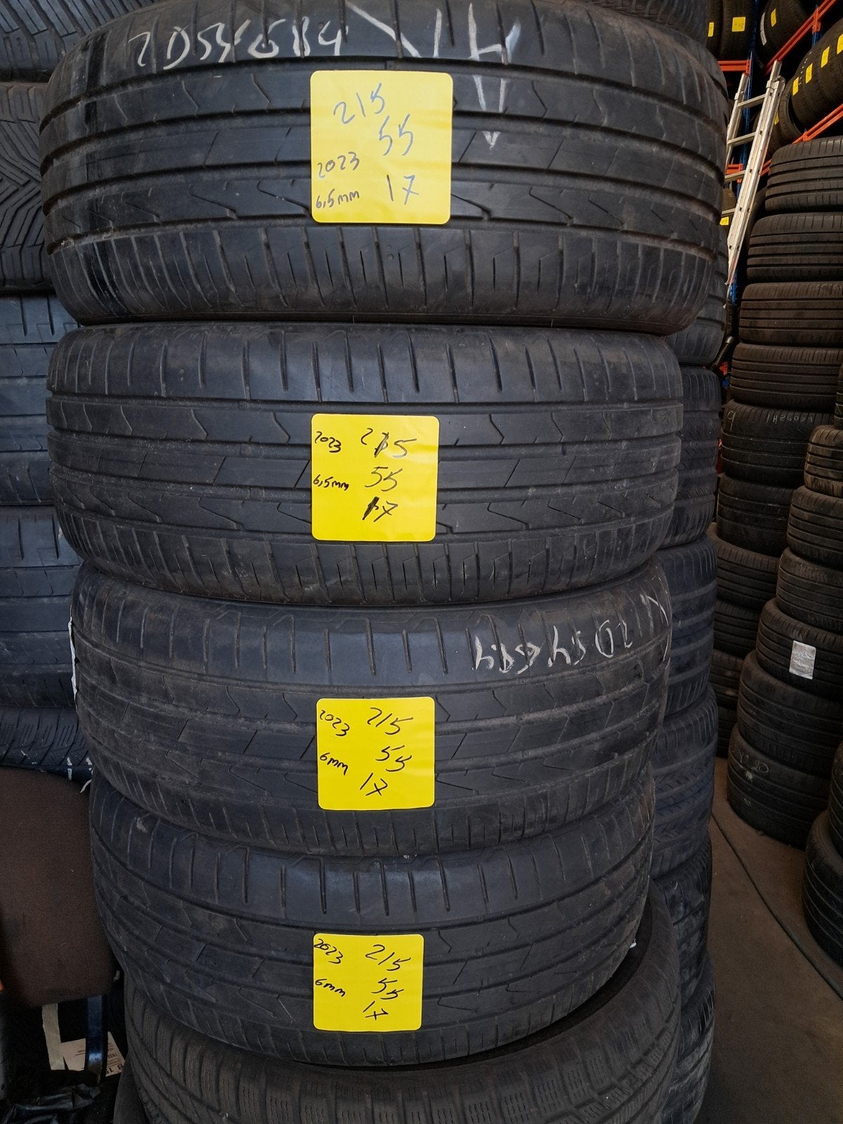 215/55/17 215/55r17 2155517 été 2023 Hankook, Enlèvement
