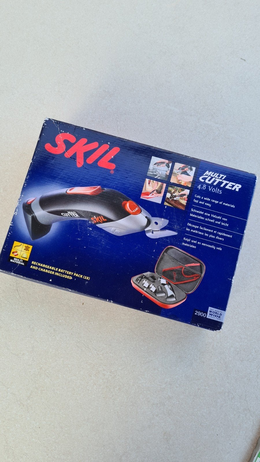 accuschaar Skil, Ophalen