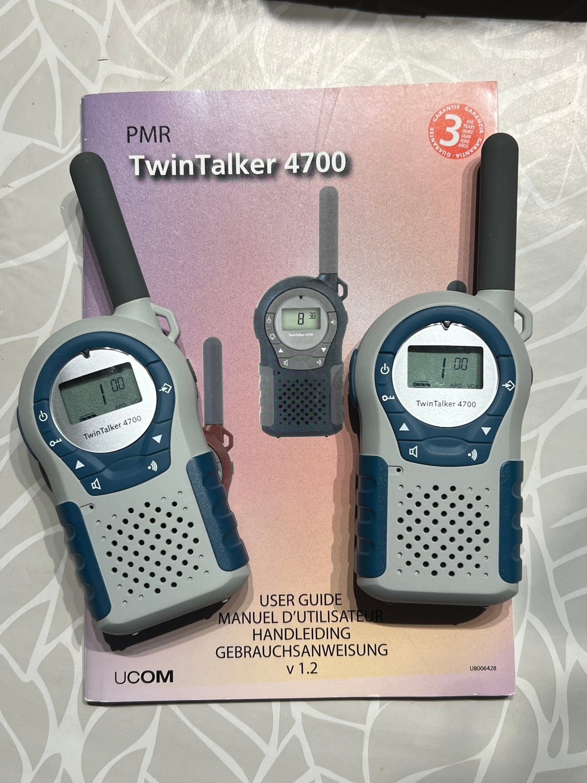 WalkieTalkie Topcom TwinTalker 4700, Télécoms, Talkies-walkies & Walkies-talkies, Enlèvement ou Envoi, Comme neuf