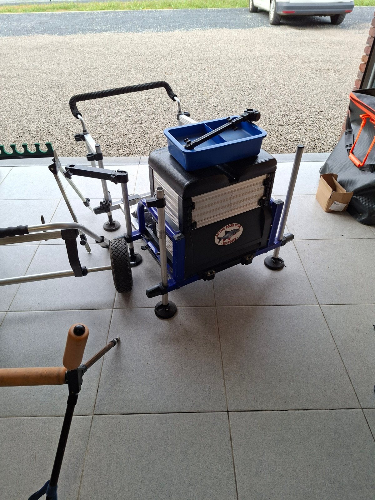 visstation rive met toebehoren te koop 0491243796, Ophalen