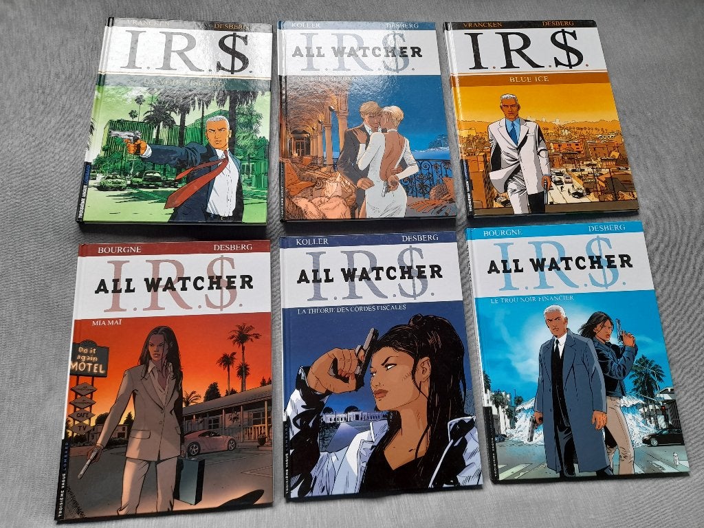 Bande dessinée I.R.S. - collection, Livres, Plusieurs BD, Enlèvement, Comme neuf