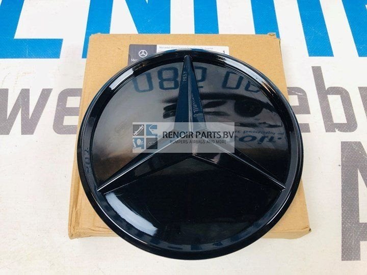 W177 W118 MERCEDES A Klasse Ster Hoogglans Zwart A35 A45 Gri, -, Utilisé, -, Enlèvement ou Envoi