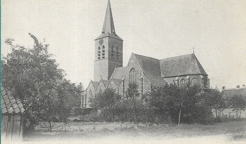 Beerse kerk, Verzamelen, Ophalen of Verzenden, Voor 1920, Ongelopen, Antwerpen