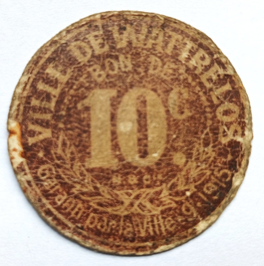 argent d'urgence france 1915 10 cents ville de wattrelos, Enlèvement ou Envoi, France, Monnaie en vrac