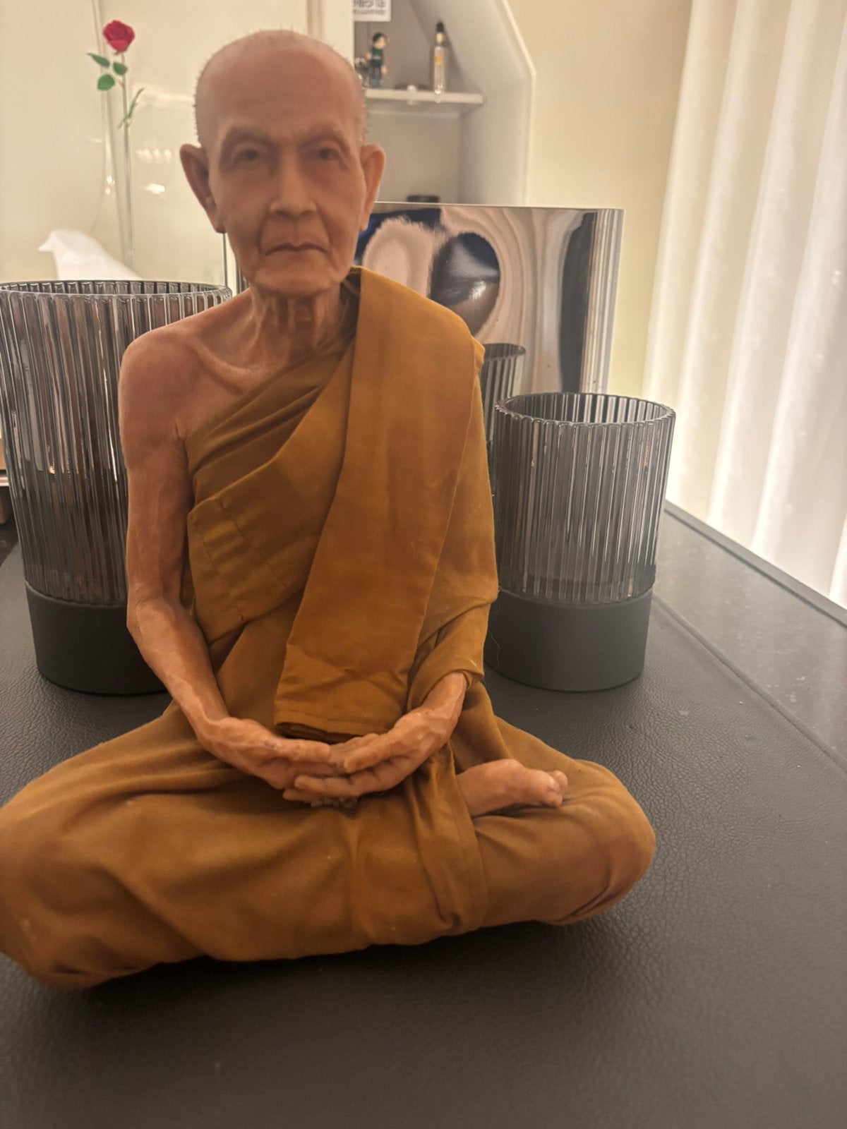 Moine du Tibet, Tibet, Fait main, Sculpture, Enlèvement ou Envoi