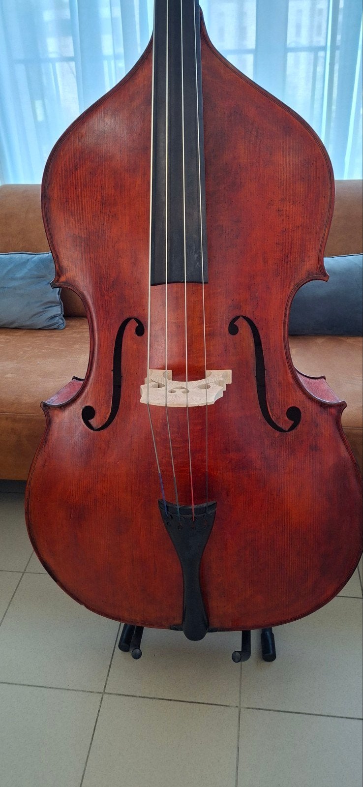 Handgemaakte contrabas, Musique & Instruments, Enlèvement