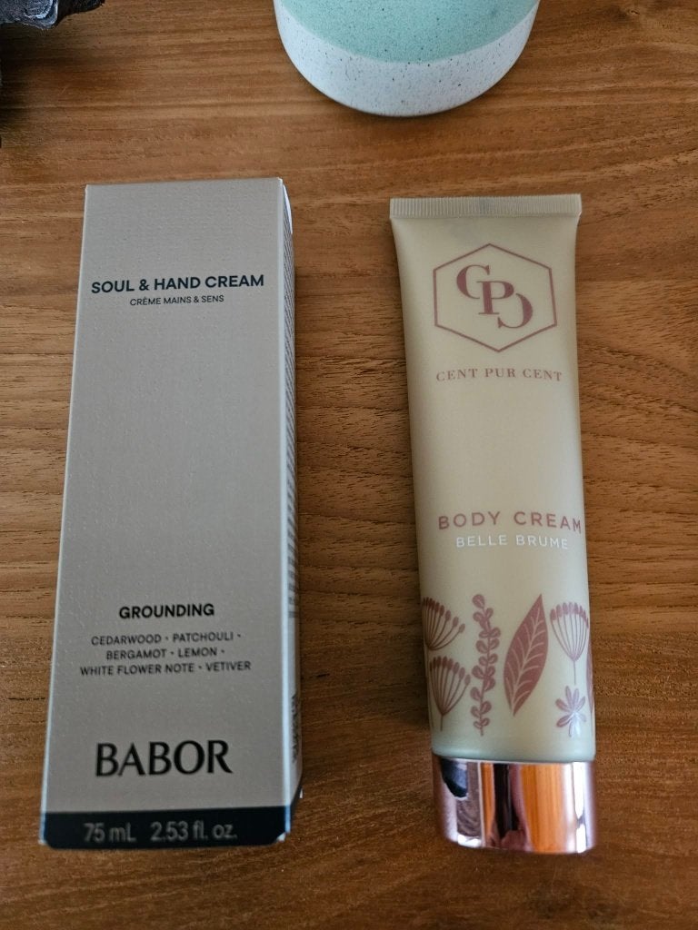 Lot BABOR Crème mains + Body Cream CENT PUR CENT Neufs, Ophalen of Verzenden, Nieuw, Bodylotion, Crème of Olie