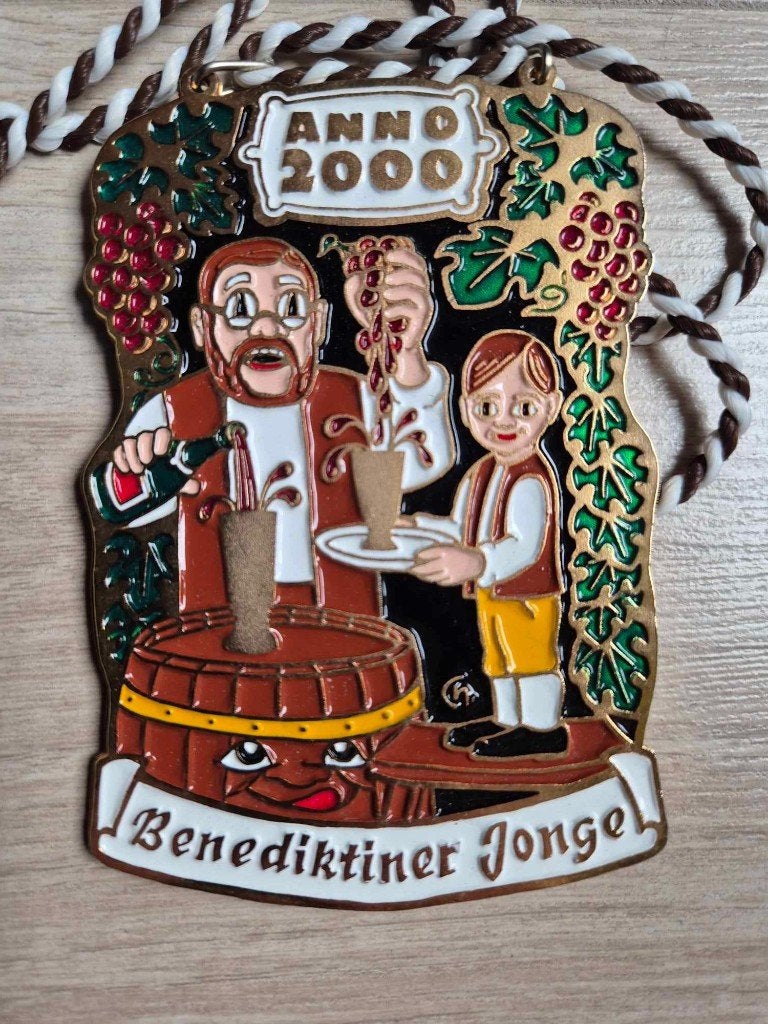 Carnaval medaille Benediktiner Jonge 2000, Ophalen of Verzenden
