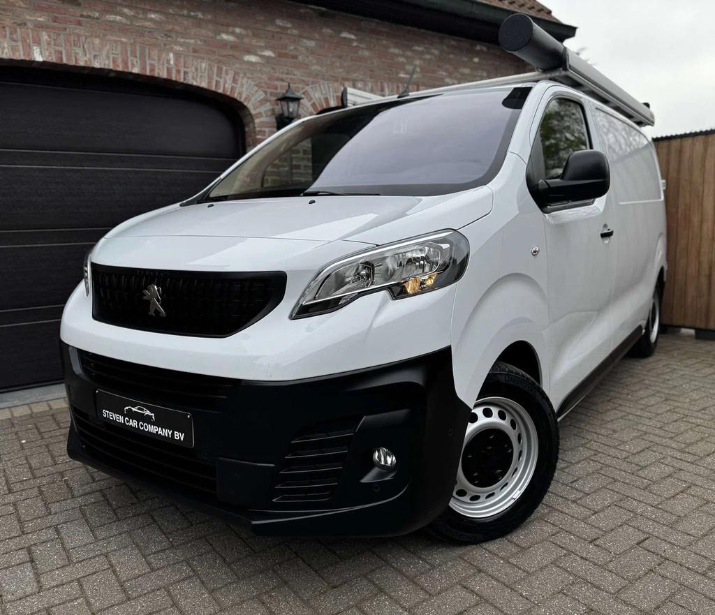 Peugeot Expert | BTW INCL | L2 | 3ZIT | NAVI | CARPLAY | CAM, Auto's, Bestelwagens en Lichte vracht, Automaat, Gebruikt, Wit, Bedrijf