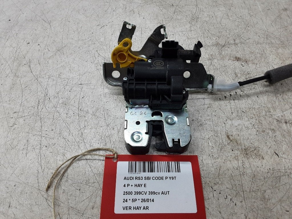 SERRURE COFFRE Audi RS 3 Sportback (8YA) (4M0827506D), Autos : Pièces & Accessoires, Carrosserie & Tôlerie, Haillon arrière, Audi