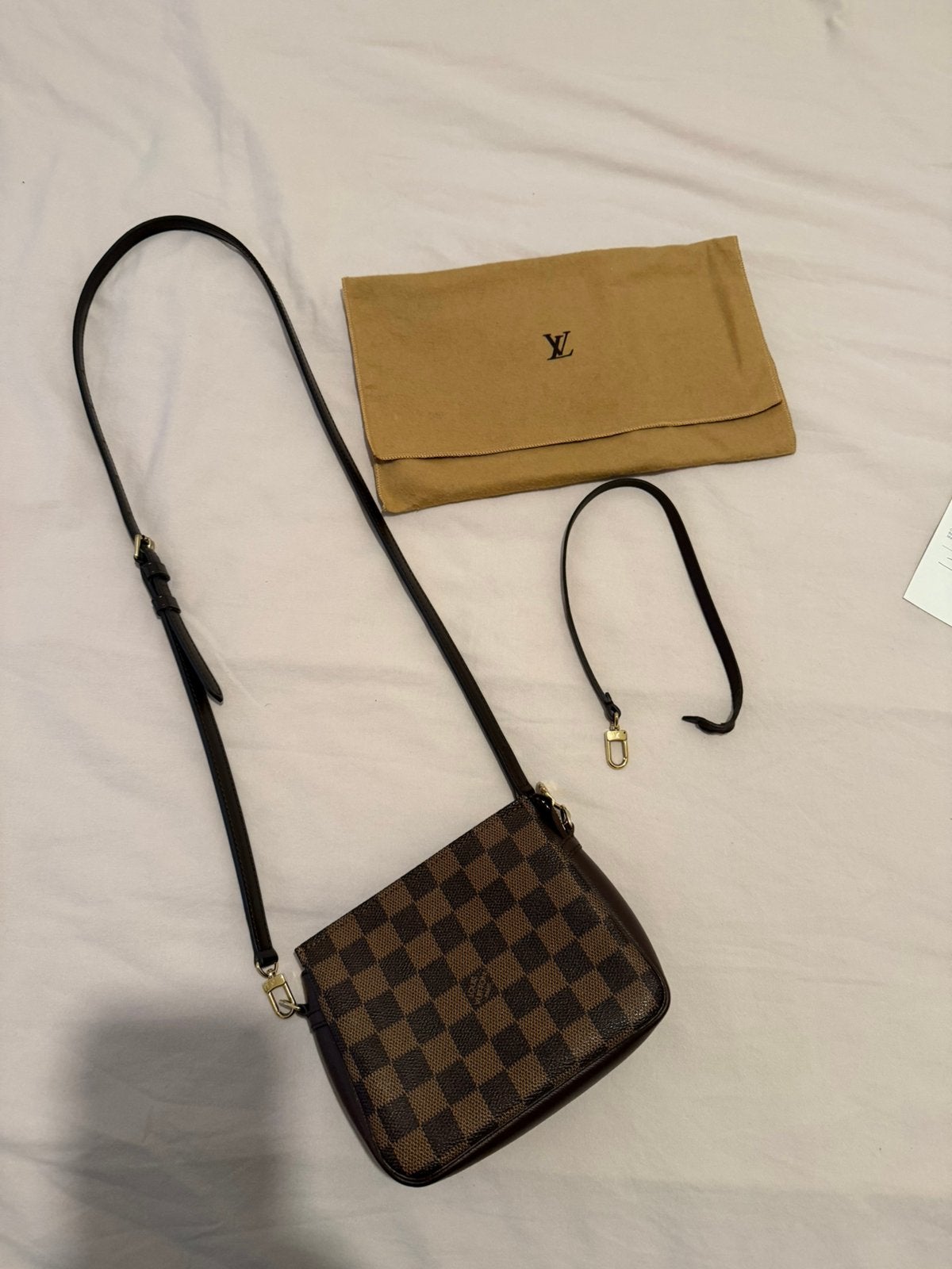 Louis vuitton handtasje (authentiek!), Ophalen, Gebruikt