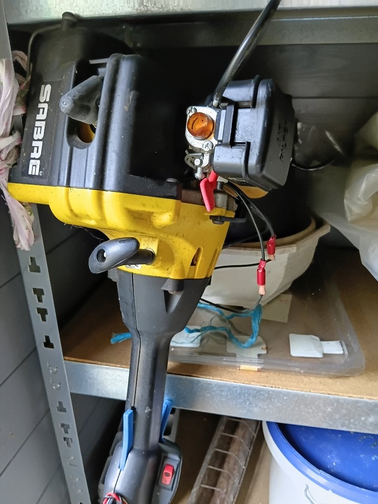 Bosmaaier, Tuin en Terras, Ophalen, Gebruikt, Benzine, Sabre