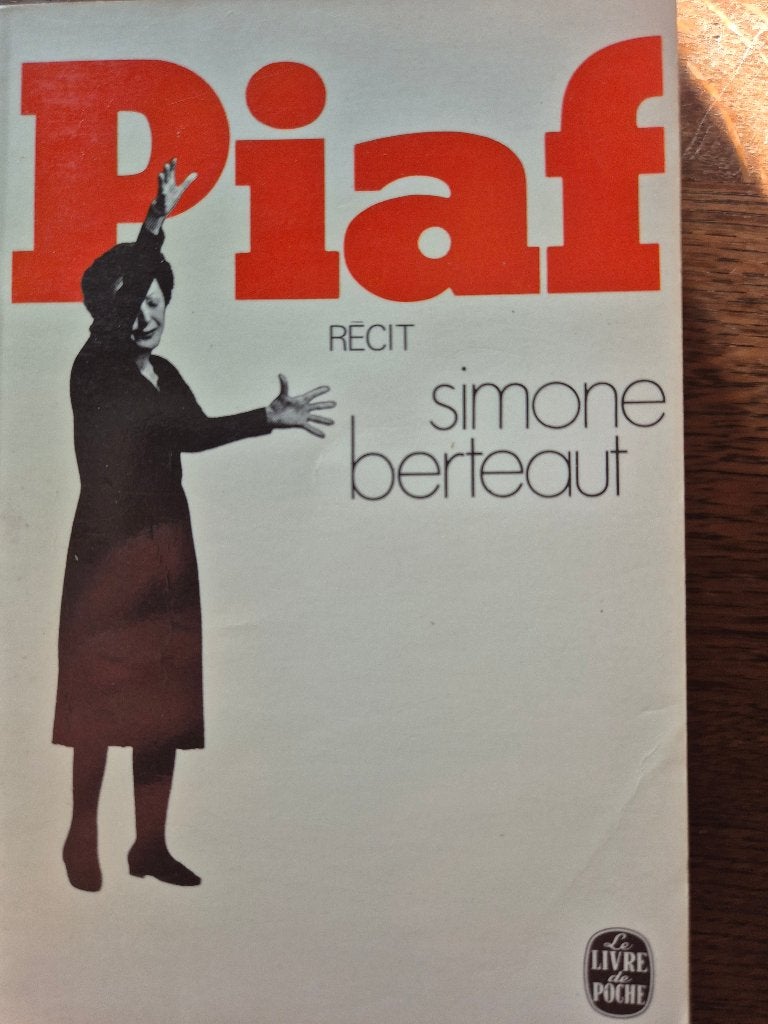 edith piaf - simone berteaut biografie edith piaf, Ophalen of Verzenden, Gelezen