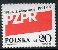 Polen yvertnrs: 2990 postfris, Ophalen of Verzenden, Polen, Postfris