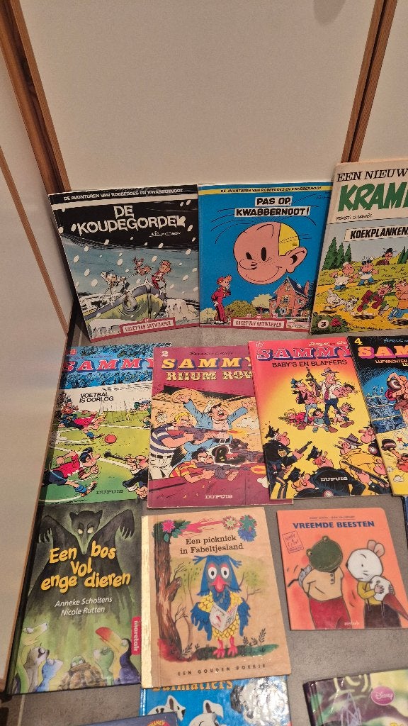 Richard Scarry, Lassie, Marc de Bel, Suske en Wiske, Spirit,, Boeken, Ophalen of Verzenden, Zo goed als nieuw