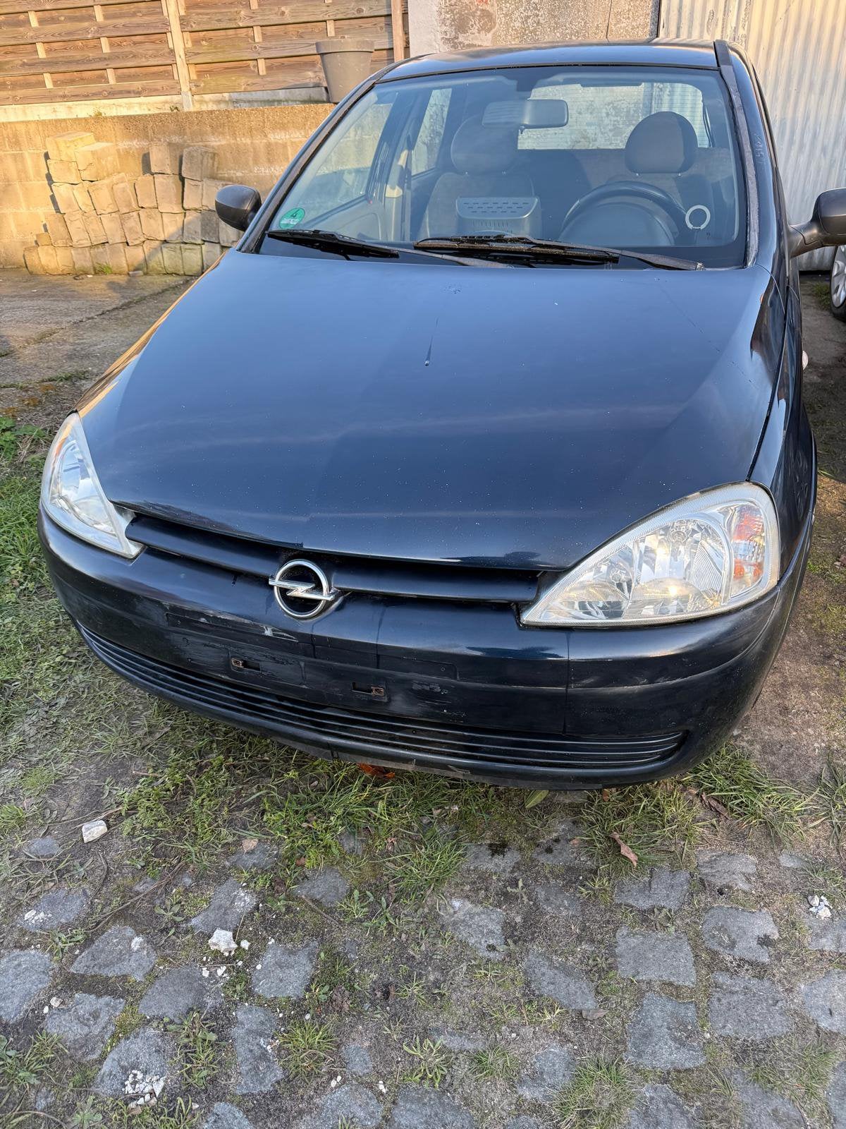 Opel Corsa C 2001, Auto's, Opel, Stof, Blauw, Particulier, 3 cilinders
