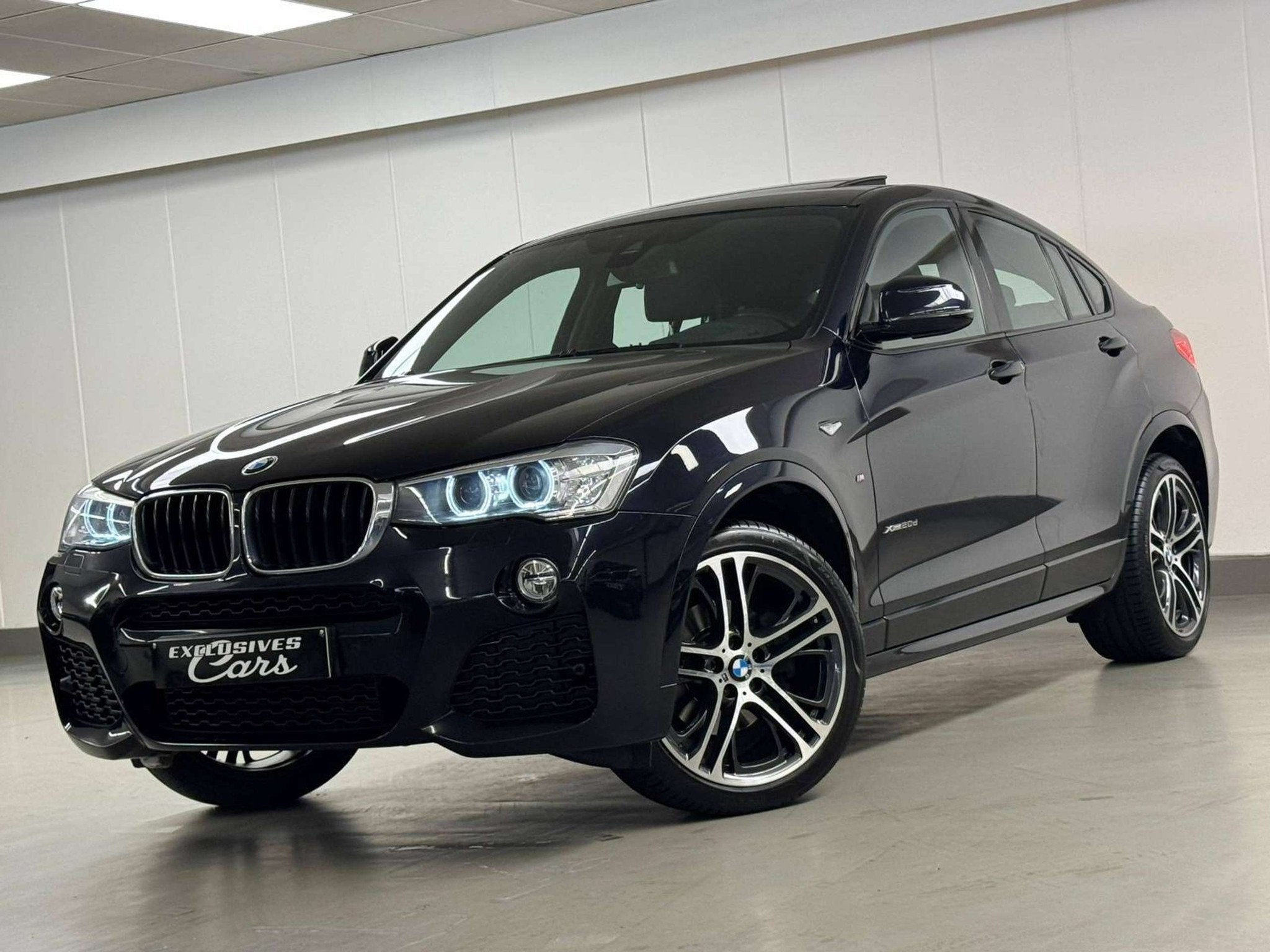 BMW X4 X-DRIVE 20D 190CV M SPORT AUTO PANO CAMERA XENON GPS, Auto's, BMW, Automaat, 4 cilinders, Bi-Xenon koplampen, Zwart