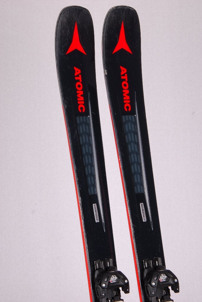 SKIS ATOMIC VANTAGE 90 Ti PROLITE BLEU/ROUGE, ENTIÈRE 176 cm, 160 à 180 cm, Carving, Skis, Utilisé