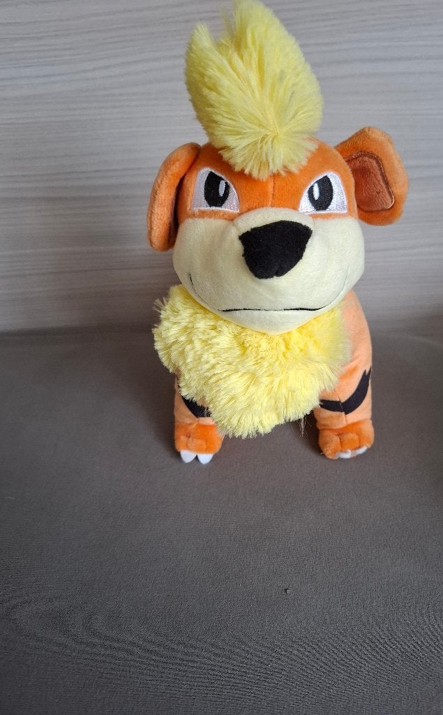 Knuffel growlithe pokemon, Ophalen, Oranje, Overige merken, Overige typen