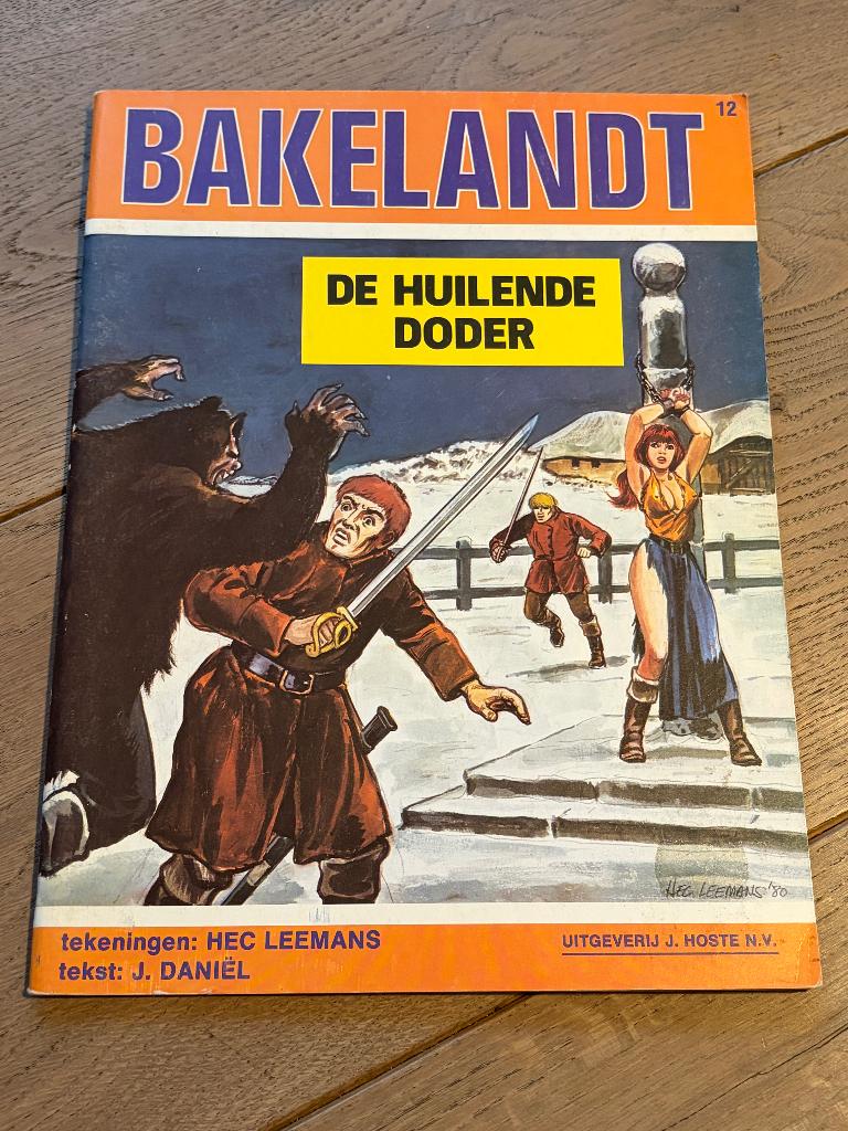 Bakelandt - 12 - De huilende doder, Une BD, Enlèvement ou Envoi, Utilisé, Hec Leemans