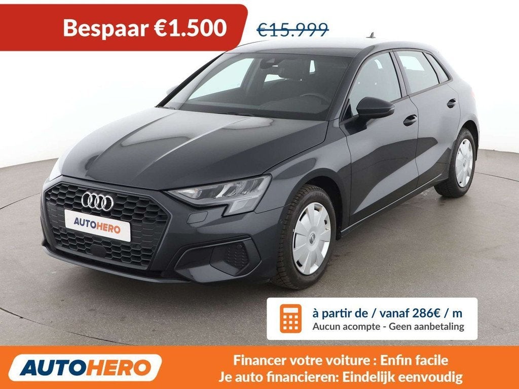 Audi A3 30 TFSI (bj 2020), Auto's, Voorwielaandrijving, Gebruikt, Parkeerassistent, 124 g/km